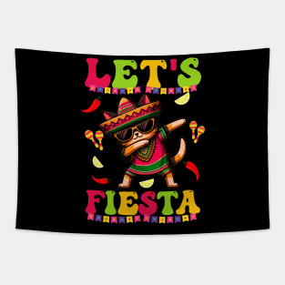 Let's fiesta cinco de mayo Tapestry