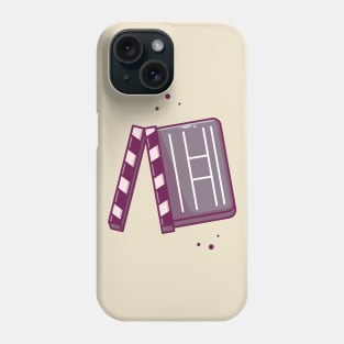 Clapper Board Movie Cartoon Phone Case