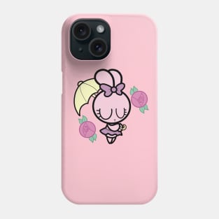 Pink Umbrella Bunny Phone Case