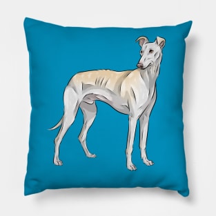 Spanish Galgo Dog |  Spanish Greyhound Pillow