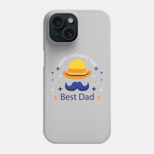 father's day gift - best dad - happy father's day Phone Case