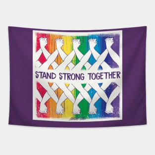 Stand Strong Toghether Tapestry