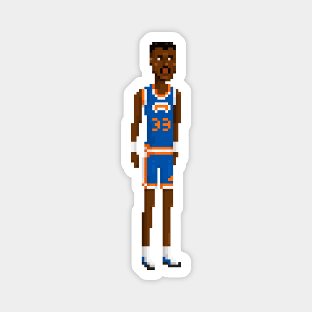 Patrick Ewing Magnet by PixelFaces