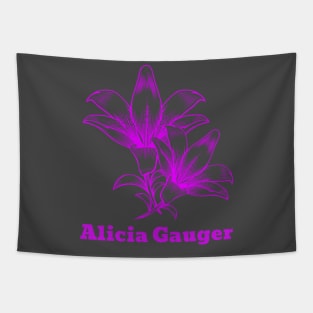 Alicia Gauger fan Tapestry