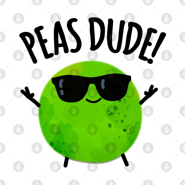 Peas Duce Cute Veggie Pea Pun by punnybone