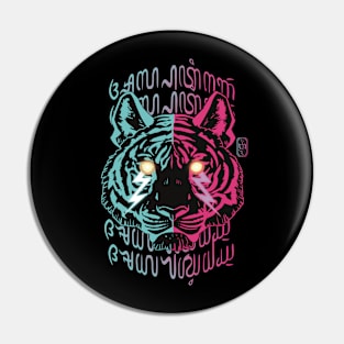 Alpha Tiger Pin