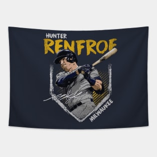 Hunter Renfroe Milwaukee Base Tapestry