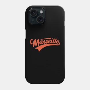 Marseille - Marseille Schriftzug - Marseille Logo Phone Case