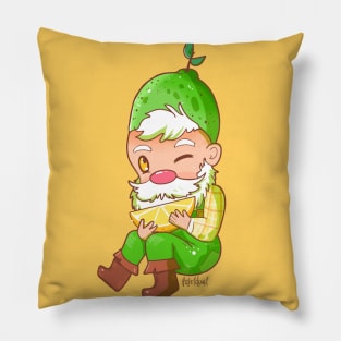 Lime Gnome Pillow