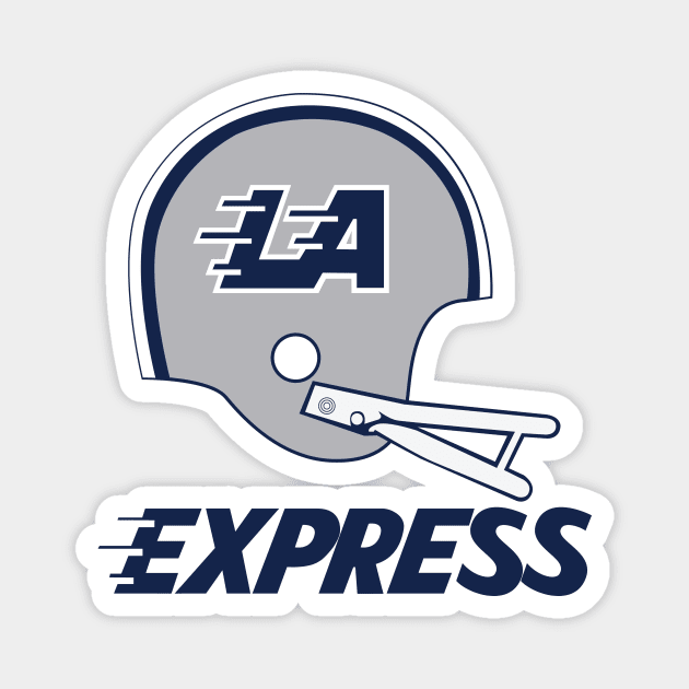 LA Express Magnet by HeyBeardMon