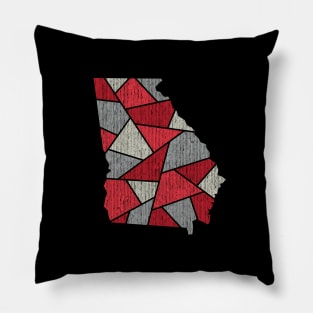 Georgia Mosaic - Red Pillow
