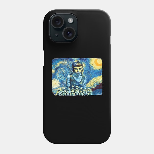 The Queen's Gambit Van Gogh Style Phone Case by todos