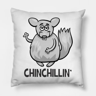 Chinchillin chinchilla Pillow