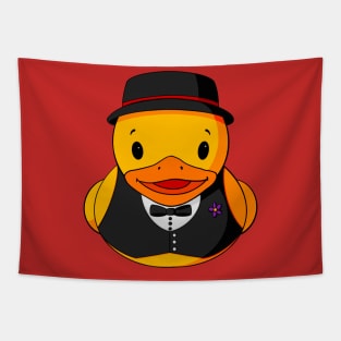 Rubber Duck Groom Tapestry