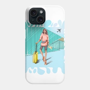 Travelling Is My Therapy Phone Case