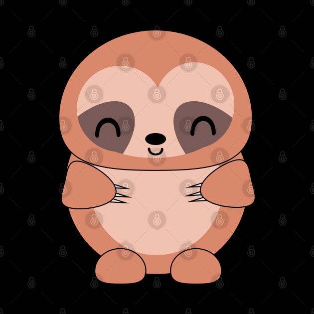 Baby Sloth by Kam Bam Designs