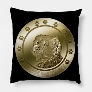 Shih Tzu Coin Crypto Funny Currency Money Pillow