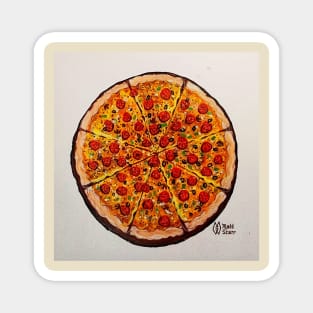Pizza Party Magnet