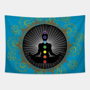 Chakra Mandala Tapestry