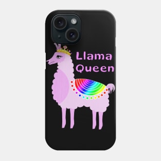 Llama Queen Phone Case