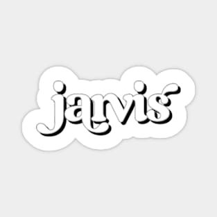 Jarvis Johnson Merch Jarvis Johnson Logo Magnet