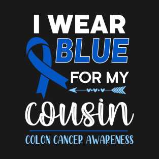 I Wear Blue For My Cousin T-Shirt