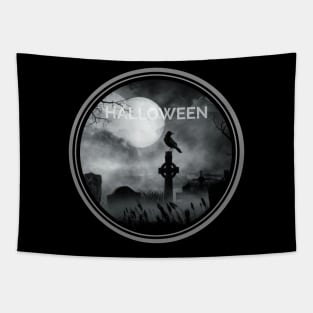 Grey hallowen Tapestry