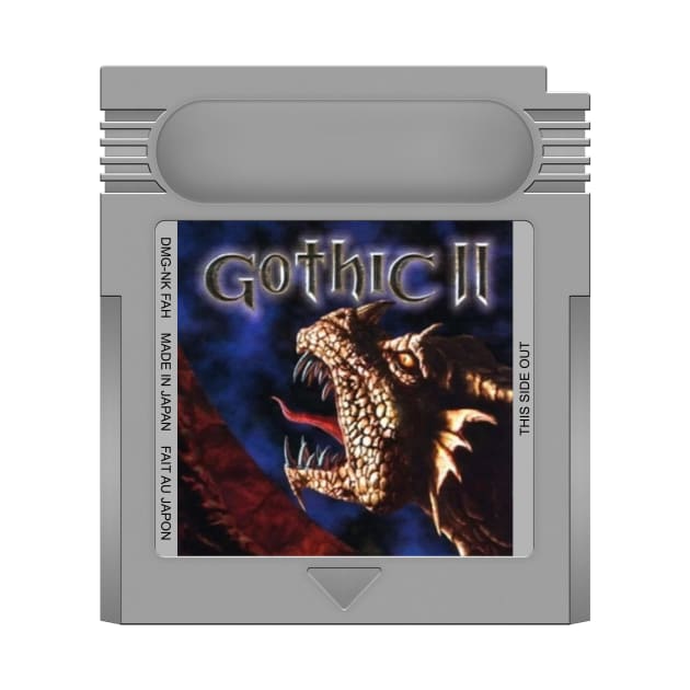 Gothic II Game Cartridge by PopCarts