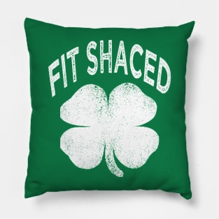 saint patricks day fit shaced Pillow