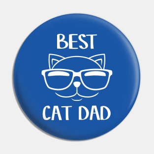 Best cat dad new print design 2 Pin