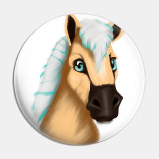 Cute Horse Drawing Pin