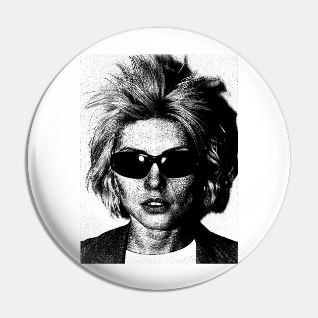 DarKBlacK - BLONDIE 80S Pin by WuTangStore