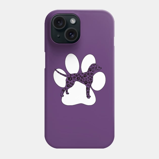 Fun Dalmatian - Purple Phone Case by CANJ72