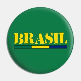 brazil lovers Pin