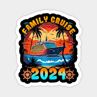 Family Cruise 2024 Making Memories Magnet