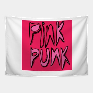 Pink Punk Tapestry