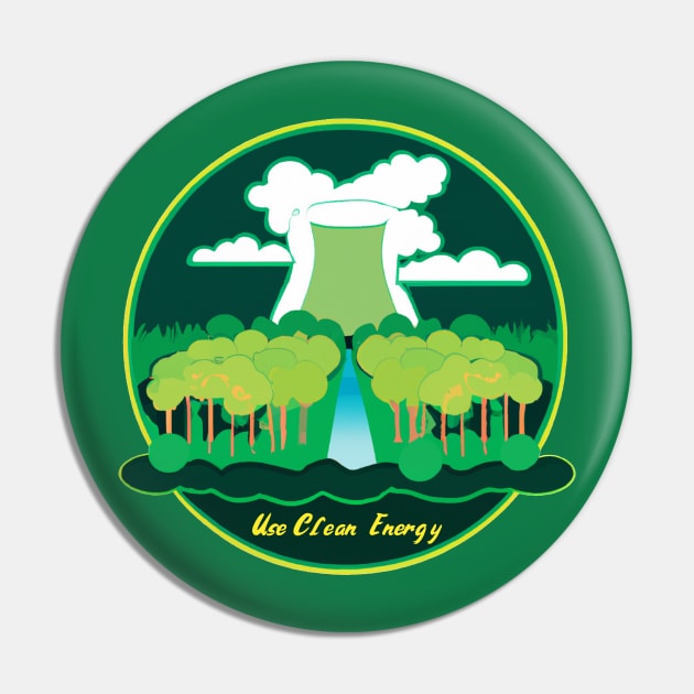 Use Clean Energy Pin by soulfulprintss8