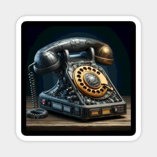 Steampunk Phone Magnet