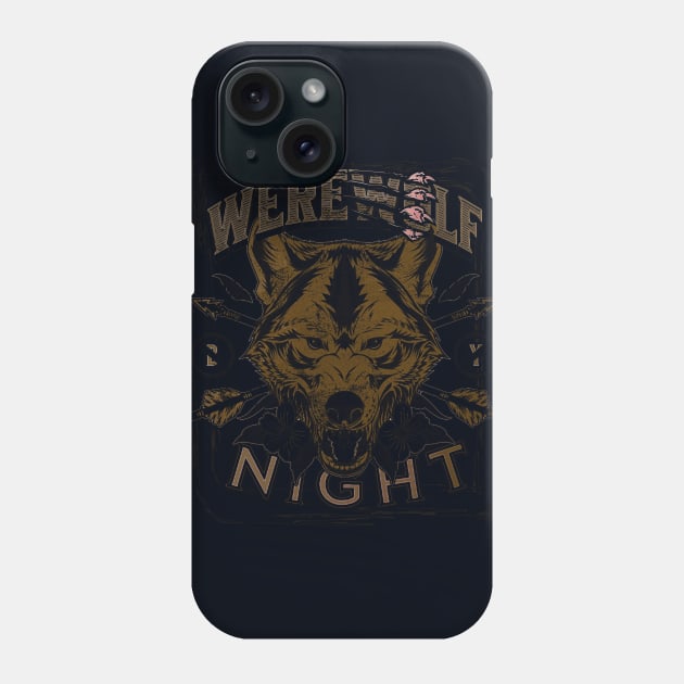 werewolf Phone Case by nowsadmahi