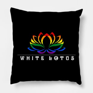 WHITE LOTUS Pillow