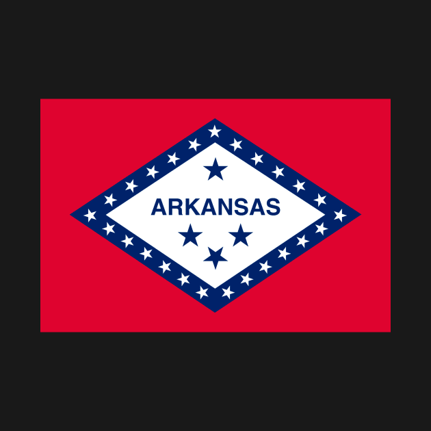 Arkansas Flag by taoistviking