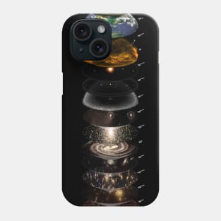 POWERS OF TEN THE COSMIC ZOOM Phone Case