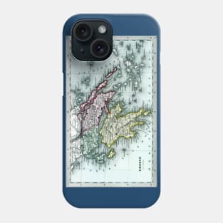 1835 Map of Greece Phone Case