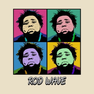 Rod Wave 80s Pop Art Style T-Shirt