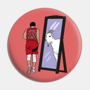 Fred VanVleet Mirror GOAT Pin