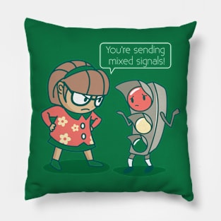 Mixed Signals Pillow