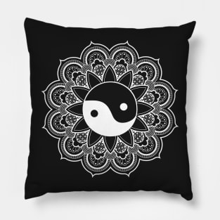 Mandala Ying and Yang gift idea Pillow