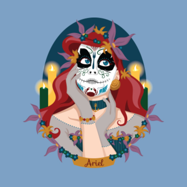 Dia De Los Muertos Ariel Ariel Tragetasche Teepublic De