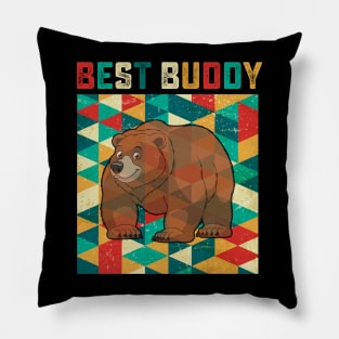 Best Buddy Bear Pillow