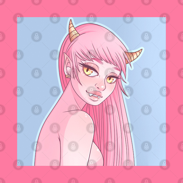 Pastel Demon - Demon - Phone Case